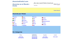 Desktop Screenshot of anunciosgratis1.com